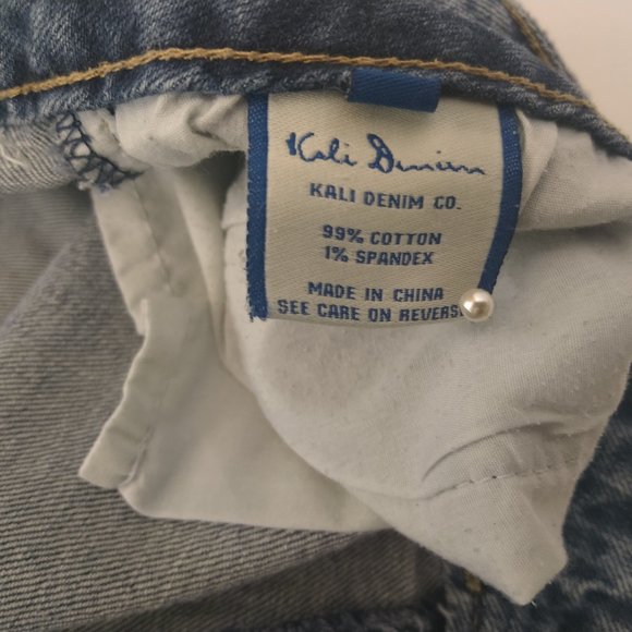 Kali Denim Jeans Med to Light Size 15 Jrs Boot Str - Picture 4 of 11